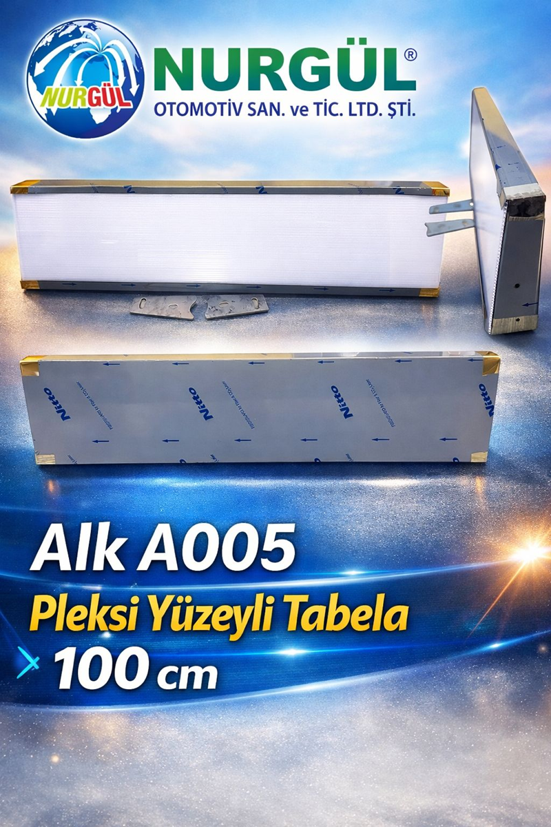 Pleksi Yüzeyli Tabela 100 900