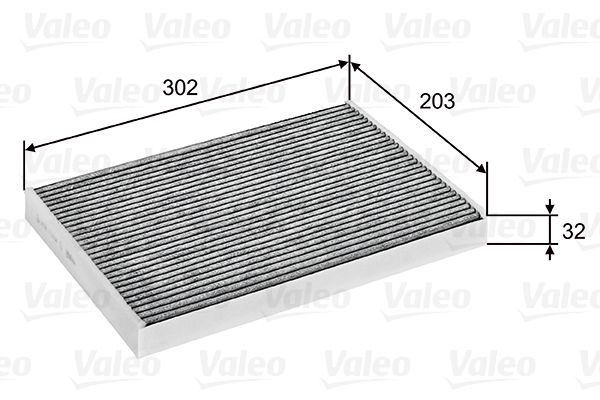 Polen Filtresi Karbonlu Volvo FH 4 - FM 4 12> | VALEO 716069 | OEM 82351184 82351184 7482351184 7482499570 7482351184 7482499570