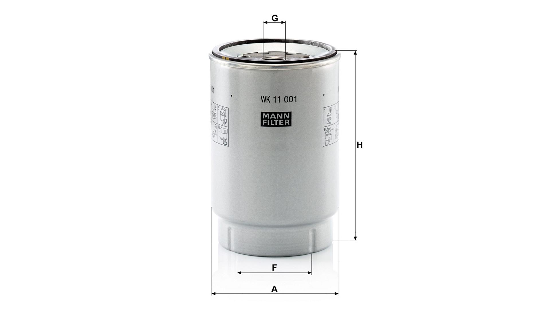 Mazot Su Ayırıcı Filtre Volvo-Renault | OEM 20745605