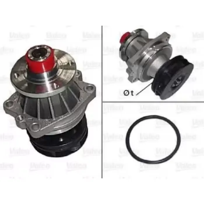 Devirdaim Pompasi Bmw M50 M52 M54 E36 E46 E34 E39 E60 E38 E65 X3 E83 X5 E53 E85 | VALEO 506107 | OEM 11517527799 11517527799 11517509985 11517504040 11517509985 11517504040