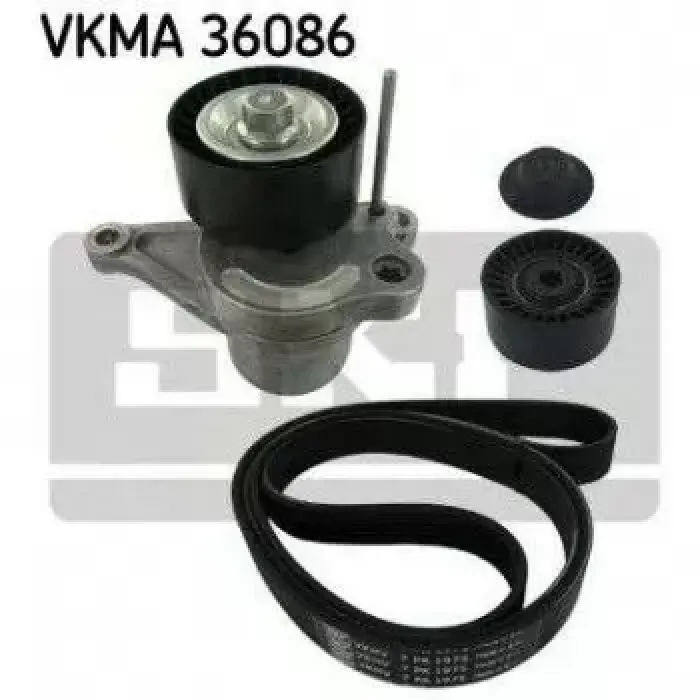 Alternator Gergi Kiti Master III Movano 2,3 DCI 10=> Laguna II III Trafic II 2,0 DCI 07=> M9R M9T | SKF VKMA36086 | OEM 7701476645