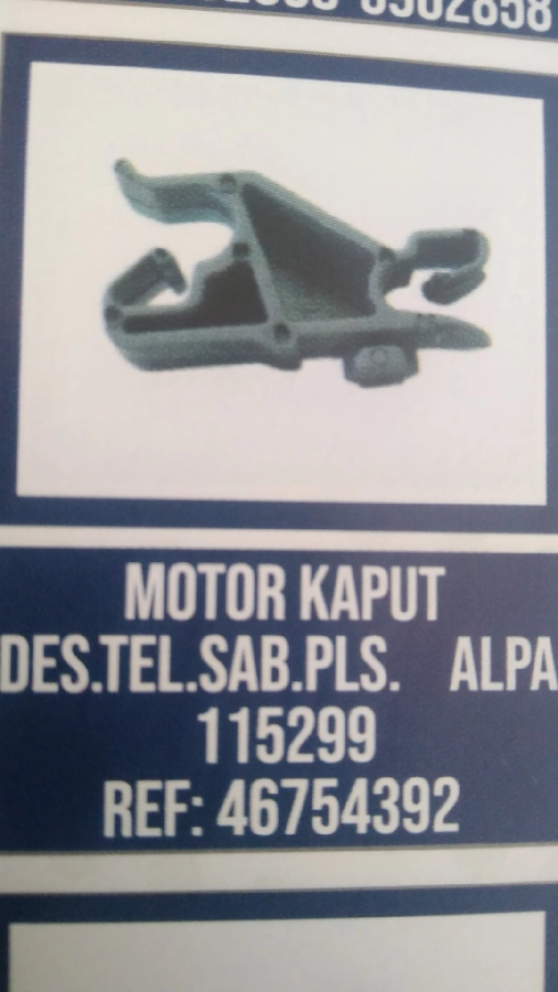 M Kaput Des Teli Sbt Plastiği - Albea, Palio | OEM 115299