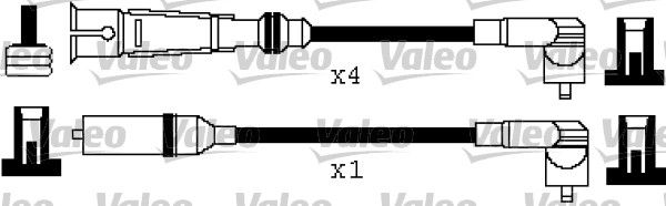 Buji+Bobin Kablosu Ibiza II 1,4 (93>99) | VALEO 346382 | OEM 25998031