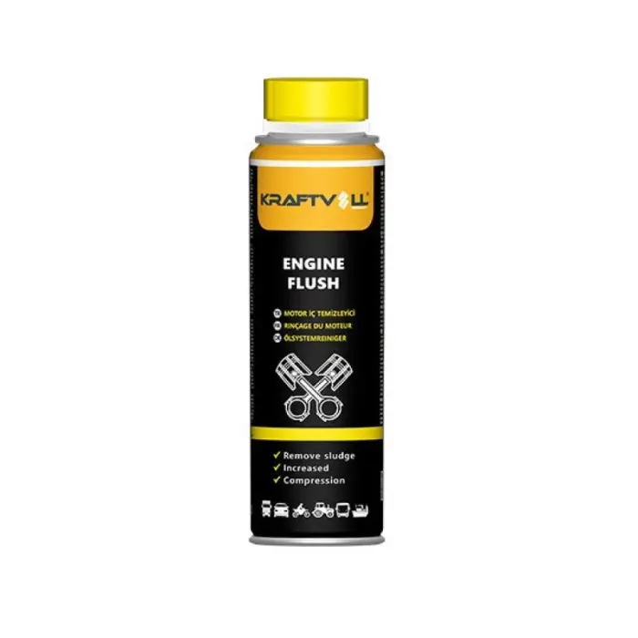 Motor Yaglama Sistemi Ve Karter Temizleyicisi 300ML. | KRAFTVOLL 17052001