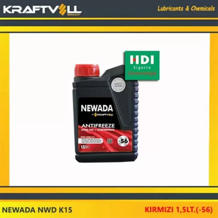 Antifriz-Coolant Newada (-56) Kirmizi 1,5LT. | NEWADA NWD K15