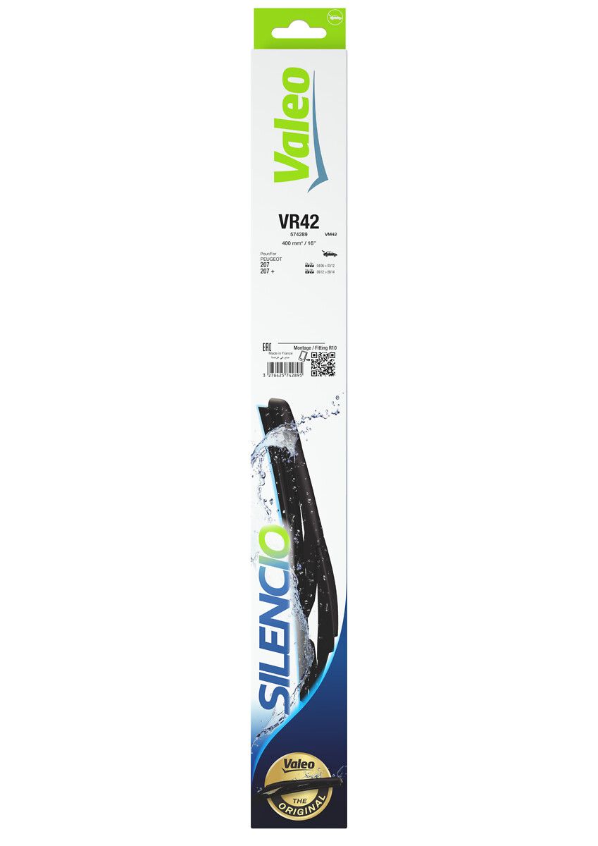 Silecek Supurgesi 400MM Arka P207 | VALEO 574289