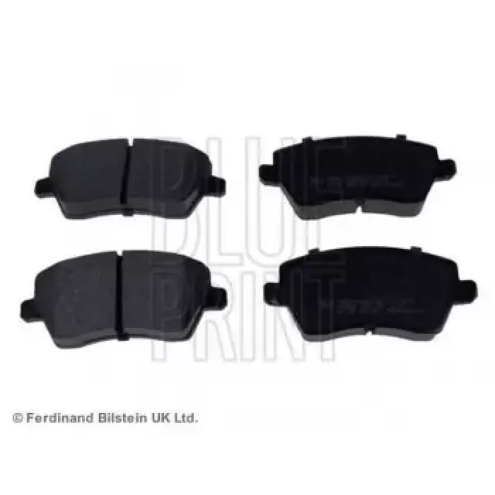 On Fren Balatasi Micra K12 03> Note 06> Clio 3 05> Modus 04> Duster 10> Logan 04> Dokker 12> G:116 Mm Y: 52,1 Mm K:17,4MM | BLUEPRINT ADN142117 | OEM 41020AX625 4106000Q0K 410608481R