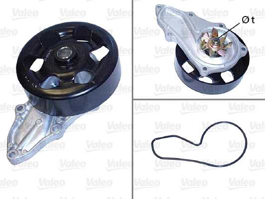 Devirdaim Honda Accord VII 2,0 2,4 2003 2008 | VALEO 506925 | OEM HON_506925_PEA 19200RAAA01 19200RAD