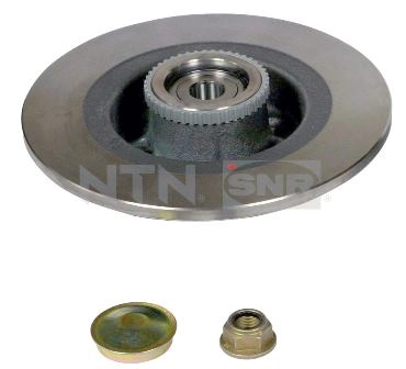 Arka Fren Disk Aynasi(Diski) Renault Megane 1 Scenic 2 1.4 / 1.6 / 1.8 / 1.9 / 2.0 Absli Rulmanli | SNR KF15573U | OEM 7701206327 7701206328 8671018263