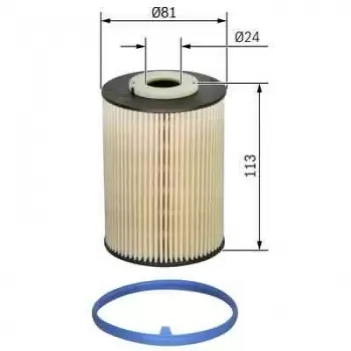 Mazot Filtresi Mondeo IV IV 07> / S40 S60 V50 V70 C30 C70 2.0 TDCI | BOSCH F026402128 | OEM 6G9N 9176 BA 1802052 1802052