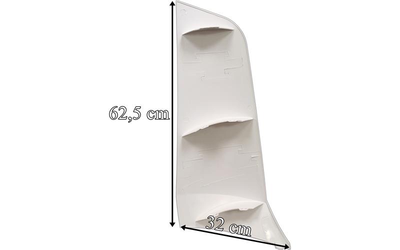 Yan Rüzgarlık Actros MP4 Sol Dış Mega (1845, 1848, 1851) | OEM 9607511230