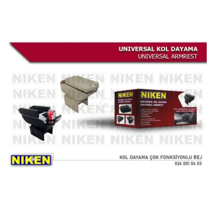 Kol Dayama Cok Fonksiyonlu Bej Universal | NIKEN 026 001 06 03