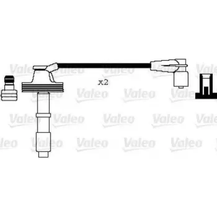 Buji Kablosu Volvo S40 V40 1,6 / 1,8 / 2,0 95>03 | VALEO 346001 | OEM 1275284 1275603 7431275284