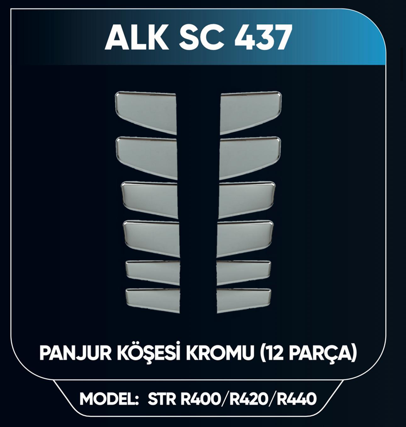 Scanıa Panjur Ucu 12 Parça G R440
