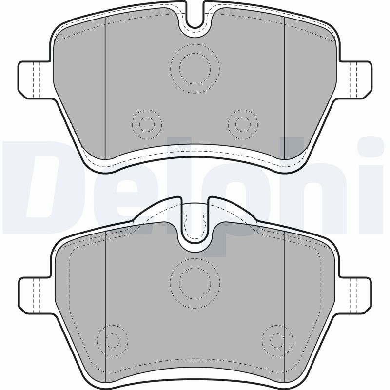 Fren Balatasi On Mini R50 R53 John Cooper Works 06>06 R56 R57 R58 R59 Cooper S | DELPHI LP1985 | OEM 34116778320