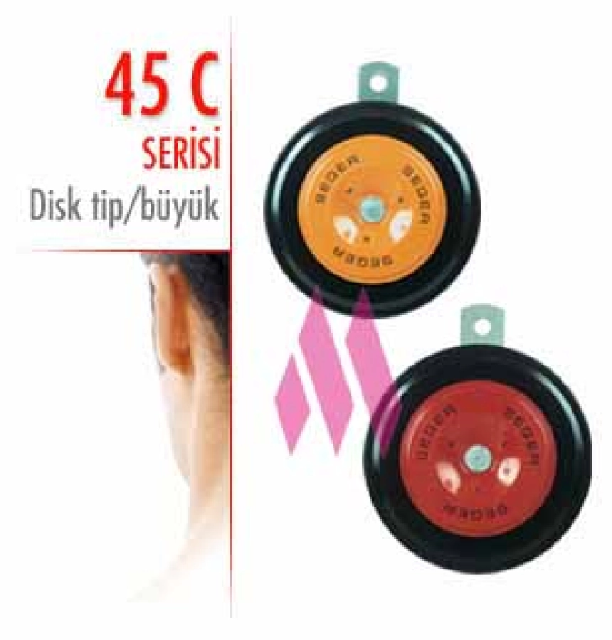 Korna DI-Dit 12V HIGH=İnce | OEM 45CI12.000.02