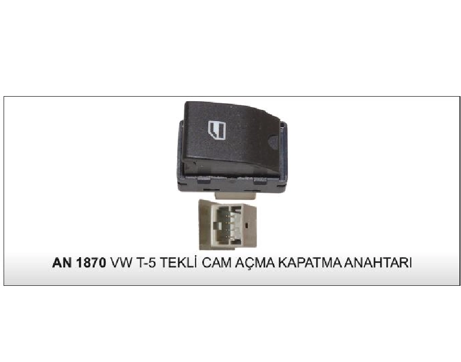 Cam Anahtarı Polo Sağ Tekli 2002 - AN405 | OEM AN1870