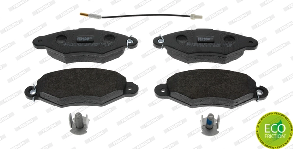 On Fren Balatasi Kangoo 1,9D Kangoo 1,5DCI Xsara 1,4 1,5 P206 | FERODO FDB1135 | OEM 7701205513 4251.69