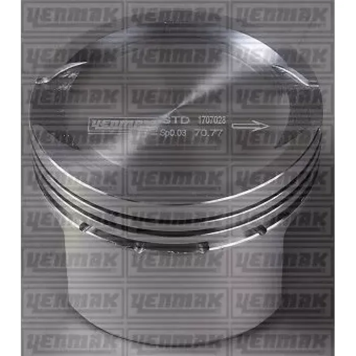 Motor Piston Segman Punto Palio Albea Doblo 1,2 8V (Std) | YENMAK 31-04285-000 | OEM 55210390 55210390 5893650 5893650