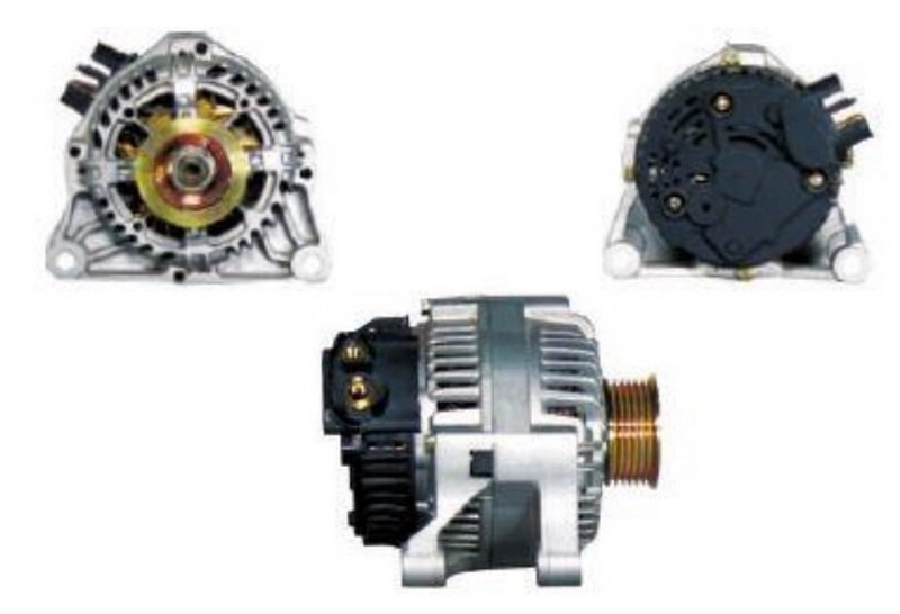 Alternatör 12V 70A Valeo Tipi Partner, Berlingo, 206 1999 ve sonrası İçten Soğutmalı, 6 Kanallı Kasnak | OEM ALT868