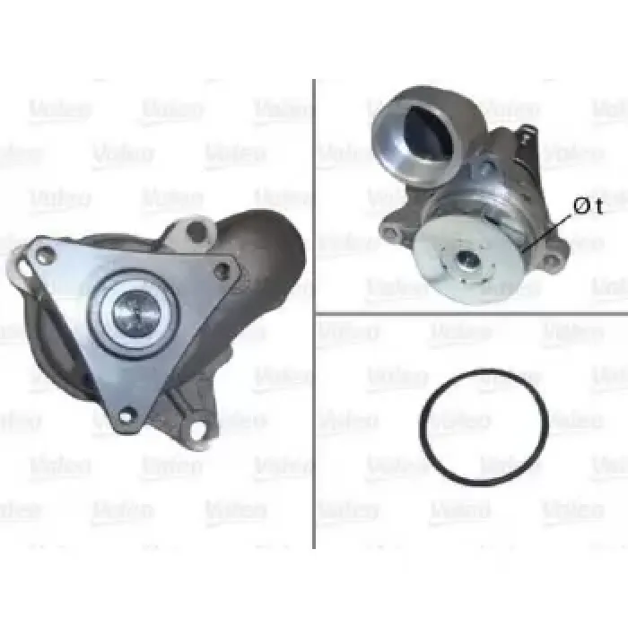 Devirdaim Cerato Era Getz 1,5 CRDI 2005-2008 - Cerato Rio 1,5 CRDI 2004-2008 | VALEO 506976 | OEM 251002A000 251002A001