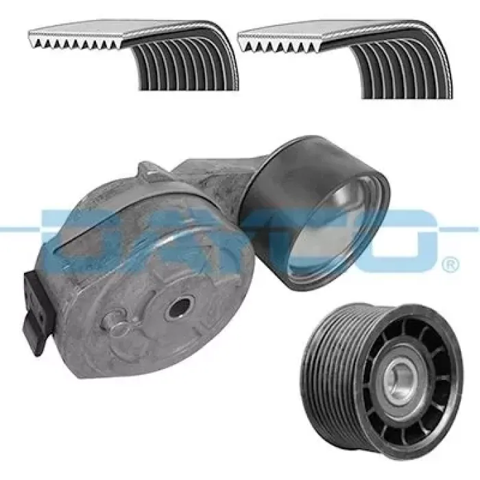 Kayis Gergi̇ Rulman Kiti Renault Premium 2 Lander Kerax 370/430/450/460 Dxi Kli̇mali | DAYCO KPV049HD | OEM 7485130484 7485124522