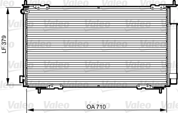 Klima Radyatoru Honda Cr V II 02>06 | VALEO 814225 | OEM 80101SCAA01 80110S9