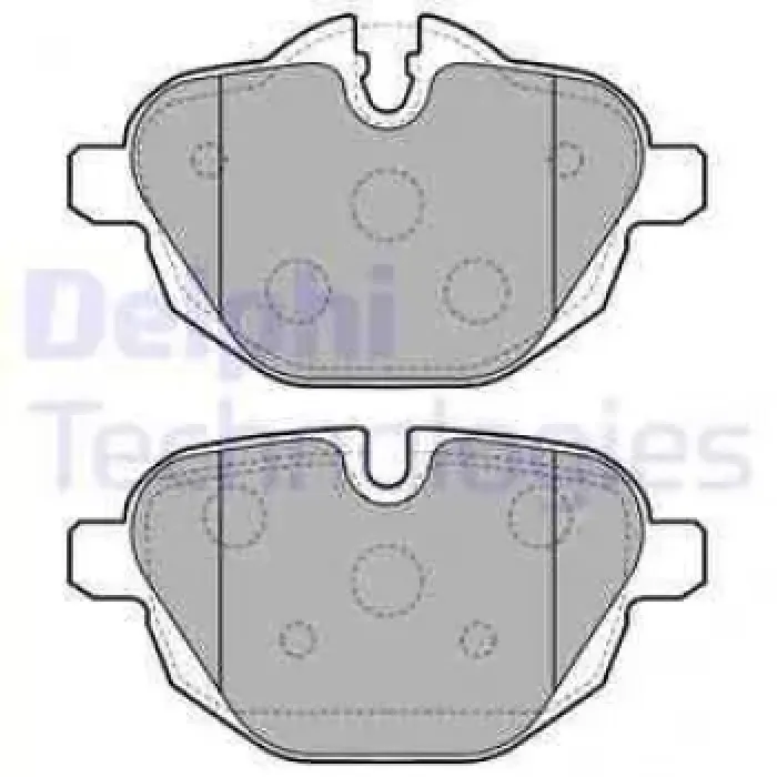 Fren Balatasi Arka BMW F10 F11 G30 | DELPHI LP2162 | OEM 34216885451 34216796741 34216862202