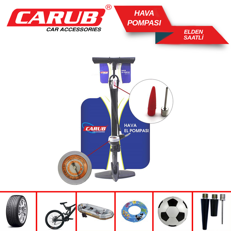 Carub Hava Pompası Elden Saatli