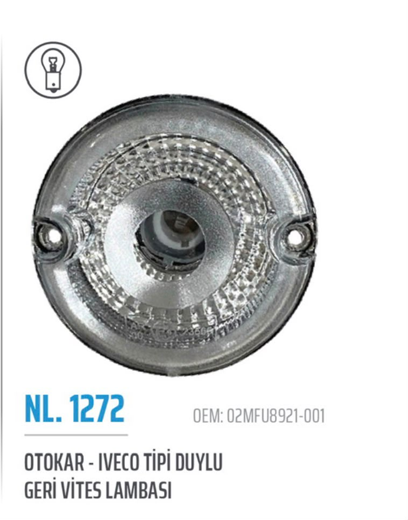 Otokar İveco Tipi Duylu Geri Vites Lambası