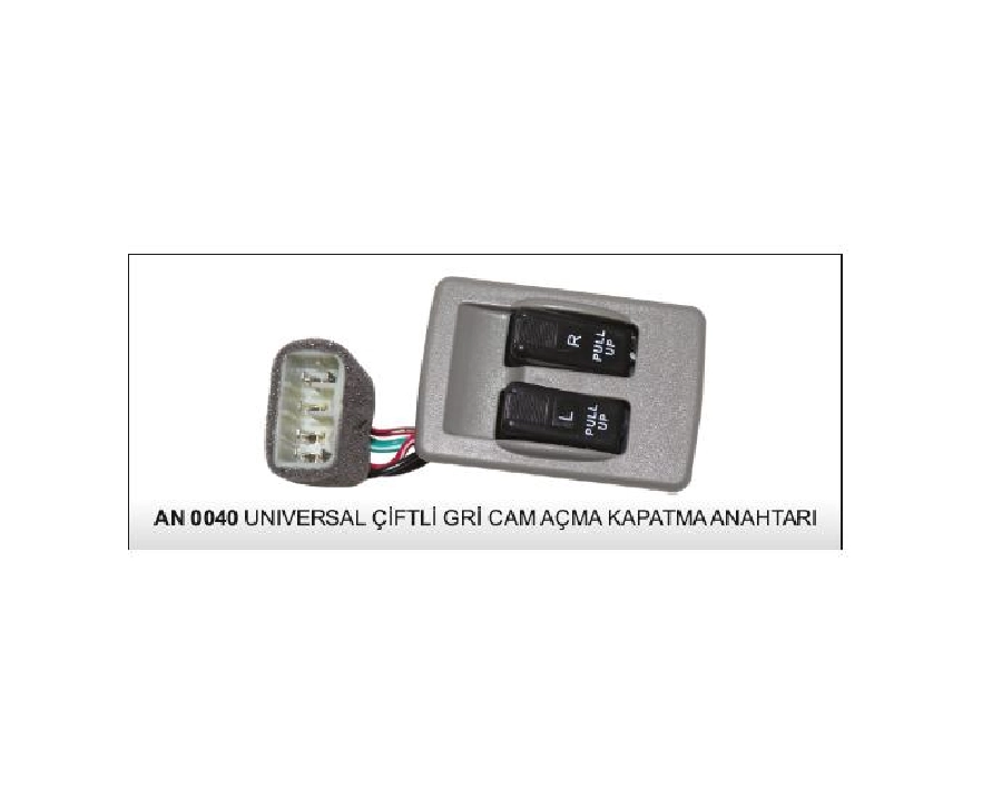Cam Açma-Kapama Anah. -Unversl Çiftli Grı | OEM AN0040