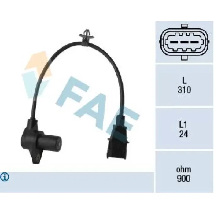 Krank Mili Pozisyon Sensoru Accent Era 1,5 Crdi 2006 -> Getz 1,5 Crdi 2006 -> / Cerato 1,5 Crdi 2004 -> Rio 1,5 Crdi̇ 2006 -> | FAE 79354 | OEM 39180-2A400 39180-2A500