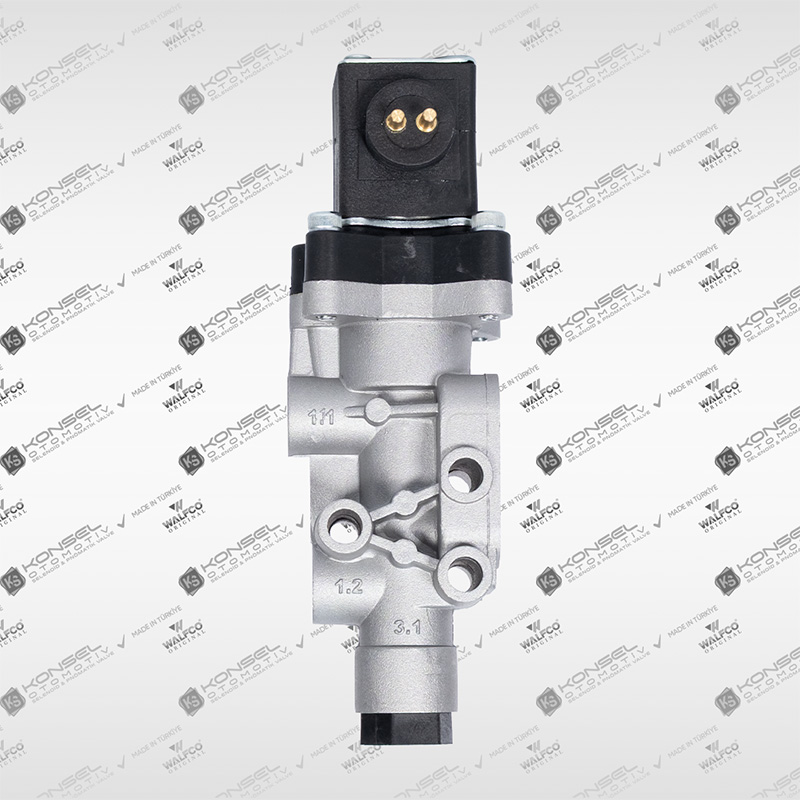 24V ABS-EBS Dingil Kaldırma Valfı (M27C1''2 Fiş Bobin)