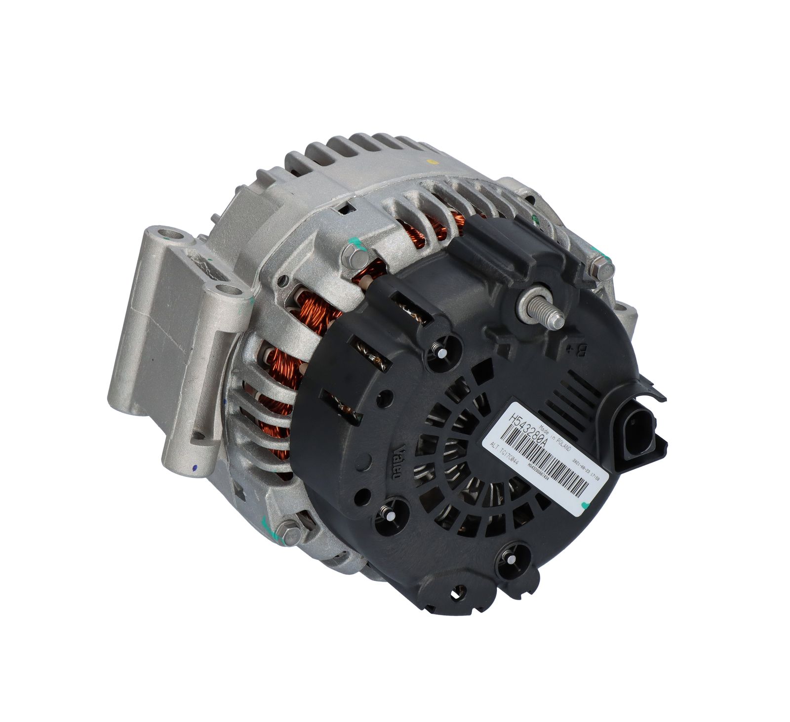 Alternator 12V 180A A6 2,4 / 3,2 04> | VALEO 439554 | OEM 06E903016G 06E903016G 06E903016GX 06E903016K 06E903016GX 06E903016K