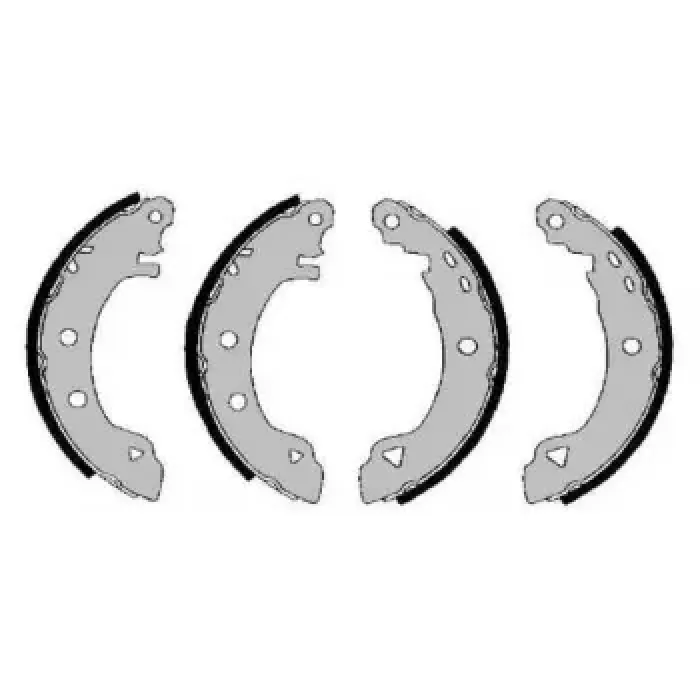Arka Fren Balatasi Pabuc R19 Expres Brava Bravo Marea | BOSCH F026004289 | OEM 7702127742