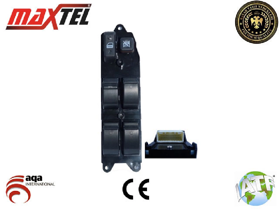 Cam Kaldırma Anahtarı Corolla 02-07 Sol 4 Lu 24 Pin | OEM 18210194