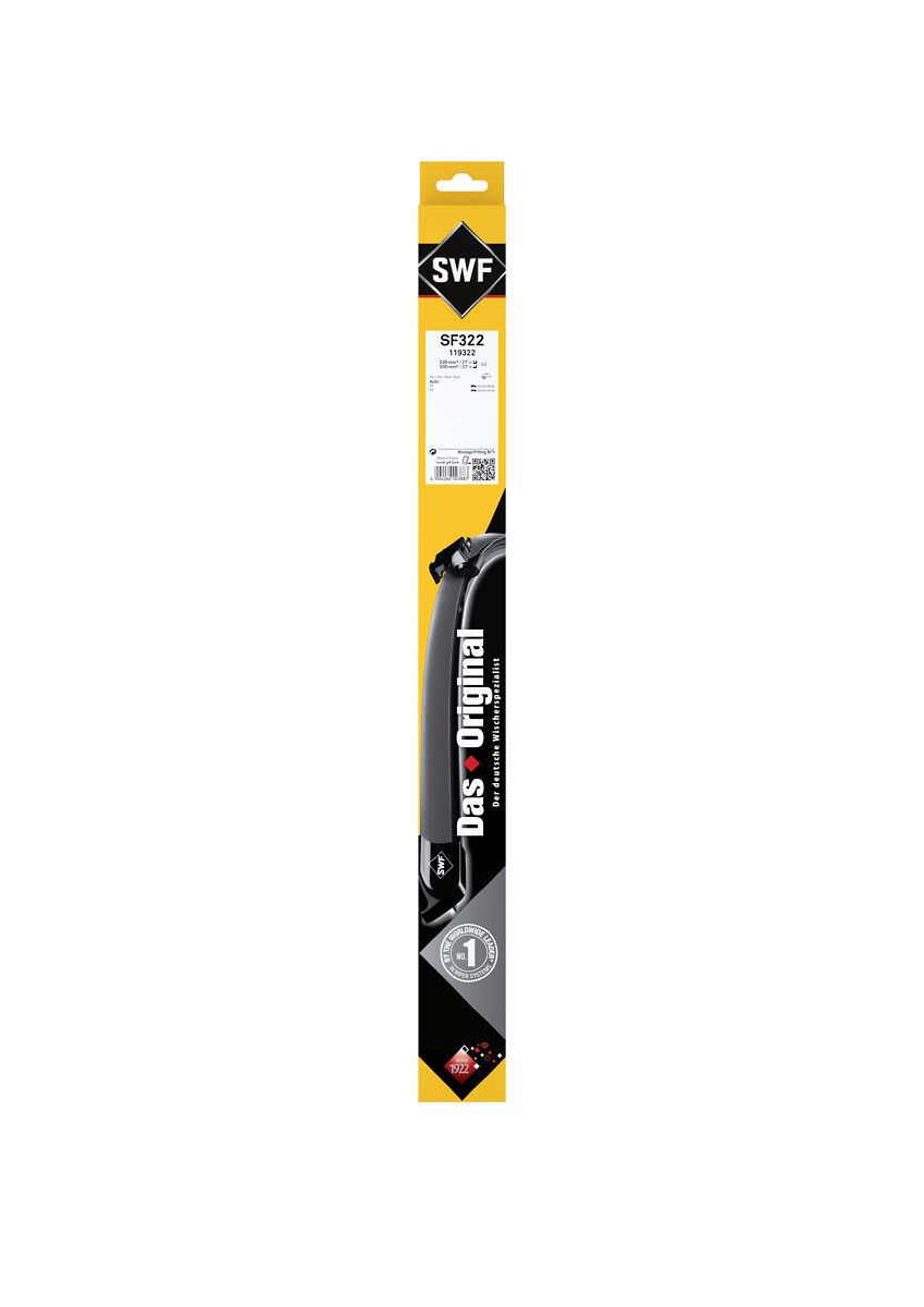 Swf Visioflex Flat Blade (X2) / (530+530 MM) Audi Tt 08; 03> | VALEO 119322 | OEM FB-SDPIN-530 FB-SDPIN-530 530 8N1955425D