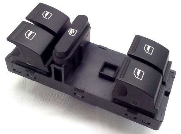 Cam Acma Anahtari Ve Merkezi Kilit Anahtari Surucu Tarafi Dortlu Fabia 11>15 Octavia 04>13 Rommster 11>15 Superb 08>15 Yeti 10>16 | ROCKSWELL A054 | OEM 1Z0959858B