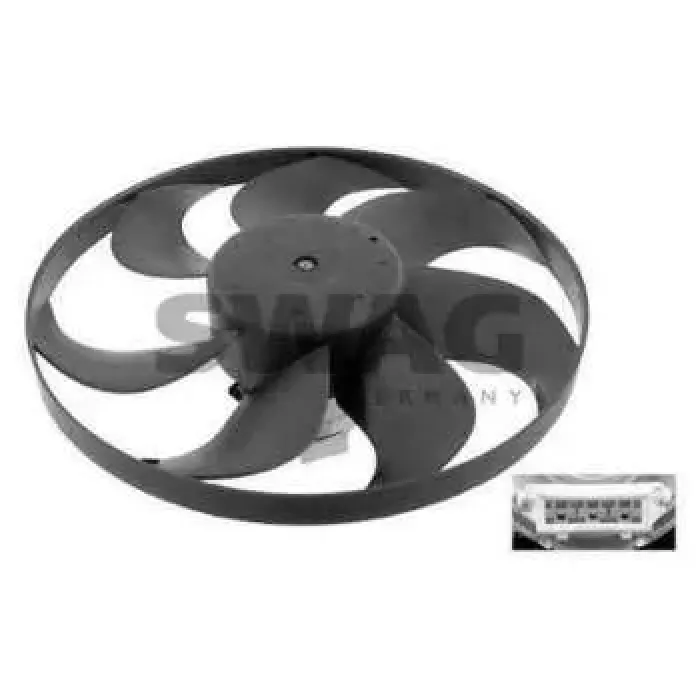 Fan Motoru Ford Galaxy 1,9TD / 2,0I 94>00 Polo 98>01 Sharan 95>10 Arosa 97>04 Alhambra 96>10 | SWAG 30910279 | OEM 6N0959455 6N0959455 6N0959455A 6N0959455B 6N0959455A 6N0959455B