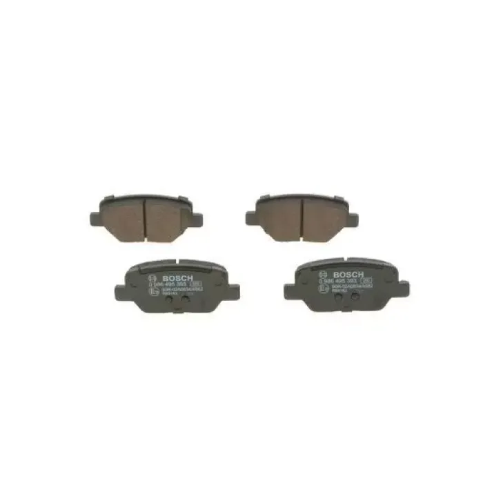 Arka Fren Balatasi Egea 1,3D Multijet / 1,4 / 1,4LPG / 1,6 / 1,6D Multijet | BOSCH 0986495393 | OEM 77367717