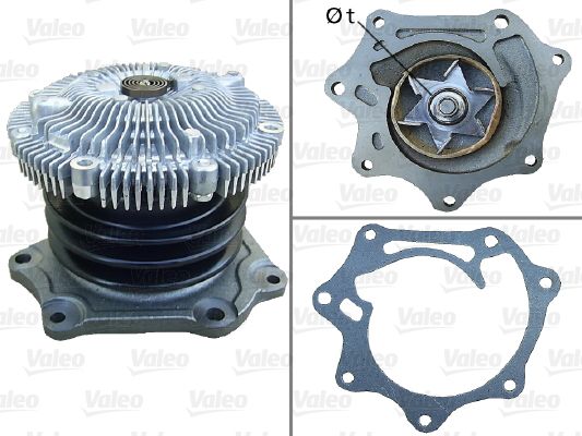 Devirdaim Ford Maverick 2,7 Td Nissan Terrano 2,7 4WD 93>02 | VALEO 506733 | OEM 1953221 1953221 1960039 210100F001 1960039 210100F001