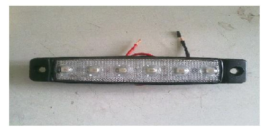Side Marker Basamak Aydınlatma Beyaz 6LED 12V | OEM SBB12W6