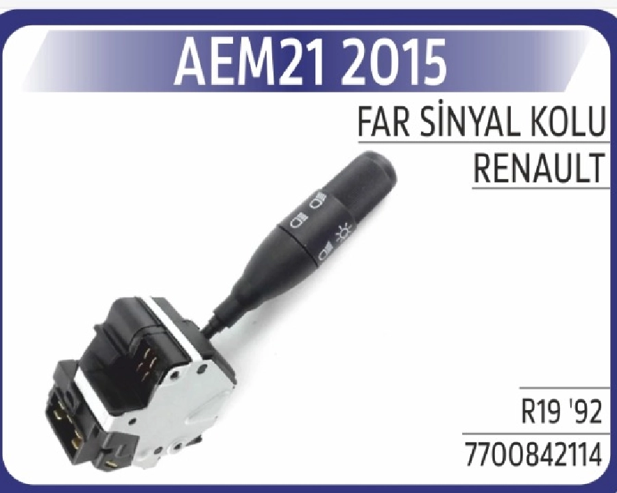Far Sinyal Kolu Renault 19 '92 7700842114 | OEM AEM212015