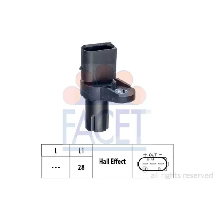 Krank Sensoru BMW N45 N46 N42 N62 M67 E81 E87 E88 E46 E90 E93 E60 E63 E64 E65 E66 X1 X3 X5 Z4 | FACET 9.0473 | OEM 12147503140 13627548994