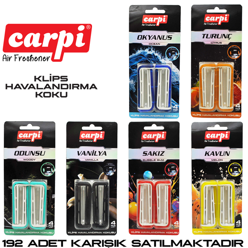 Carpi Klips Havalandırma Koku
