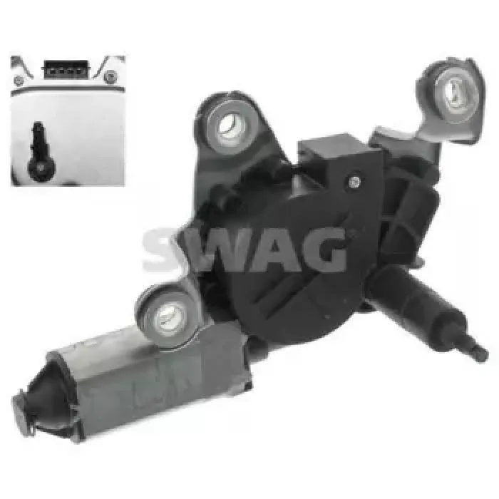 Cam Silecek Motoru Arka Fabia 07>15 | SWAG 30948670 | OEM 5J9955711