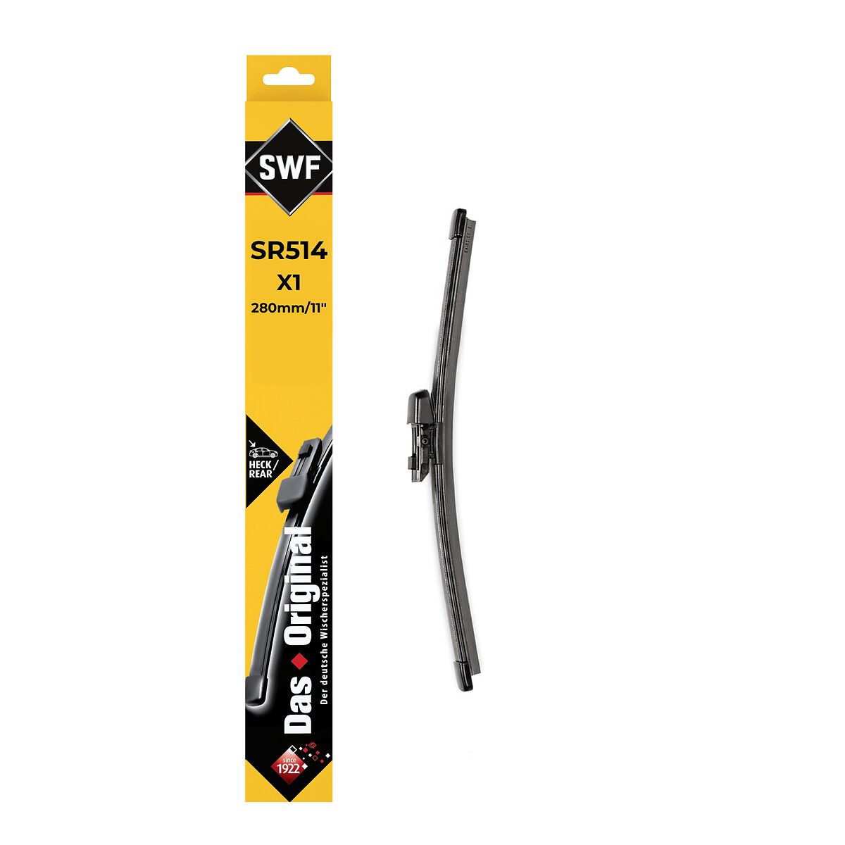 Silecek Supurgesi Arka (X1) 285MM Muz Tip Golf VI Polo VI (Swf) | VALEO 119514 | OEM 1K8955427