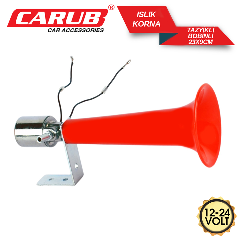 Carub Korna Islık Tazyikli Bobinli 12, 24V