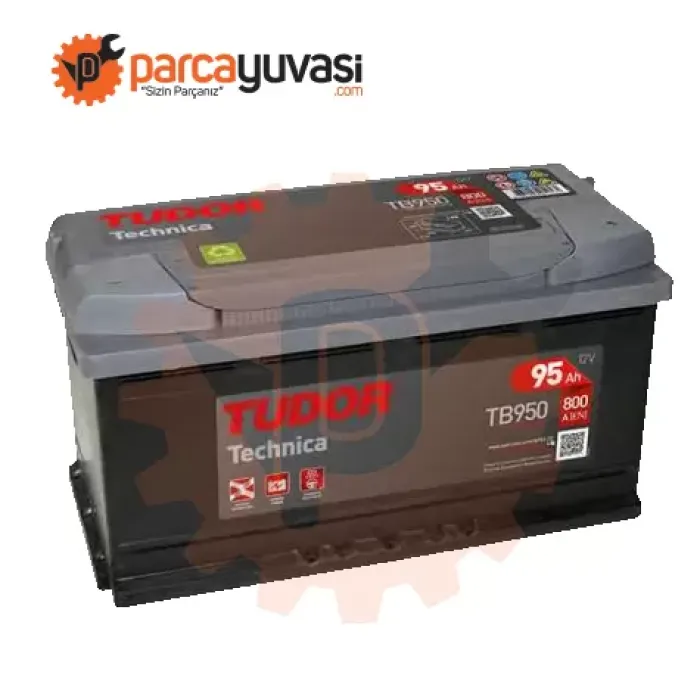 Aku 12V 95 Ah 800A L05 (353×175×190) | TUDOR TB950 | OEM KBE0H8800AA