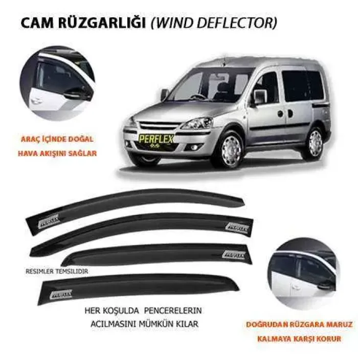 Cam Ruzgarligi Mugen Tip 2 Parça Combo C Dynamic 2001-2011 | PERFLEX PD2-OP21